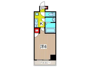 オーキッドレジデンス西川口【4階】の間取り