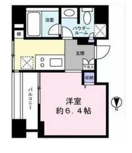 BPRレジデンス蔵前【5階】の間取り