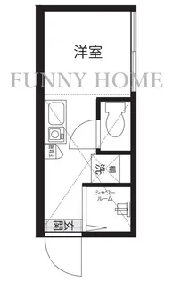 エムズコート深沢【1階】の間取り