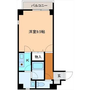 ラヴニール金沢駅西【5階】の間取り