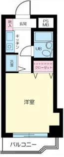 ライオンズマンション仲六郷【8階】の間取り