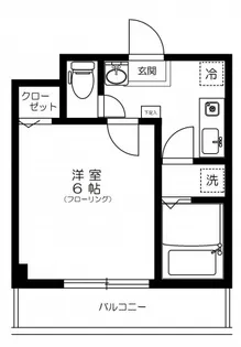 ラグーナ木場公園【2階】の間取り