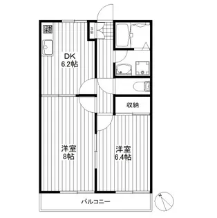 パークヒルズ狛江【1階】の間取り