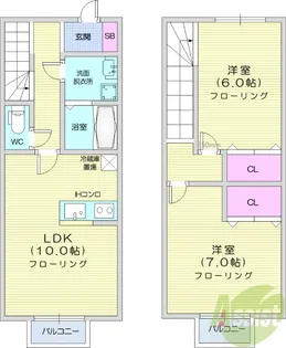 プレステージ2【1階】の間取り