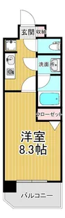 BUENA東大通【6階】の間取り