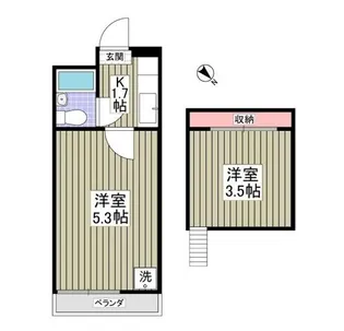 クレマチス【2階】の間取り