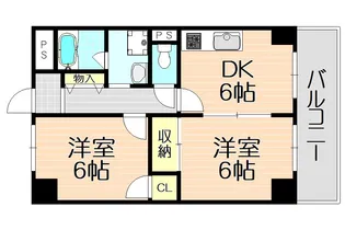 ヨコタハイツ【3階】の間取り