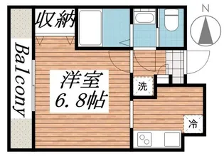 HF仙台レジデンスEAST【7階】の間取り