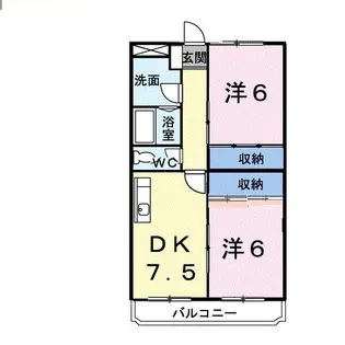 プラドール92【3階】の間取り