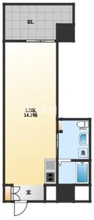 ZEE HAVEN【6階】の間取り