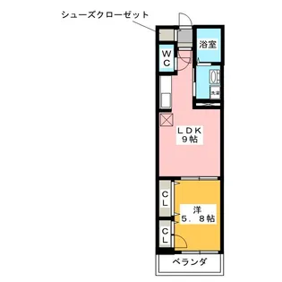 HOUSE NEW・MIYAKO【1階】の間取り