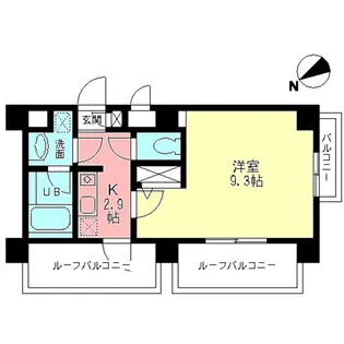 リヴェルテ【4階】の間取り