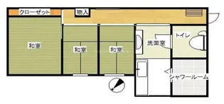 三浦屋ビル【4階】の間取り