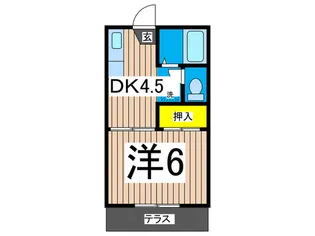 山元ハイツの間取り