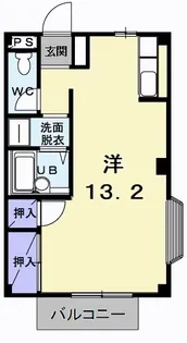 あうんハイツ【2階】の間取り