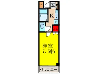 リバ-サイド南茨木【4階】の間取り