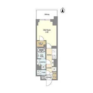 ドゥーエ亀戸【3階】の間取り