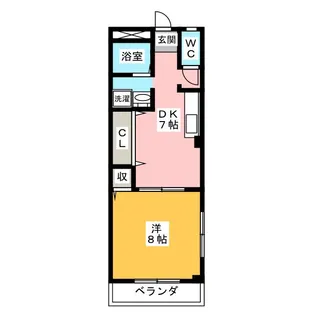 エービック浅井【3階】の間取り