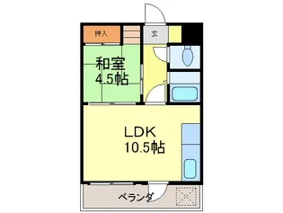 篠木ビル【2階】の間取り