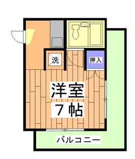 ヴィラ本間I【2階】の間取り