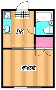 コーポ国木田【1階】の間取り