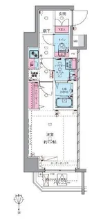 ジェノヴィア田端IIIグリーンヴェール【6階】の間取り