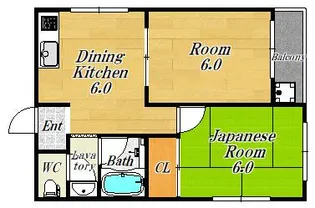 NKハイツ【4階】の間取り