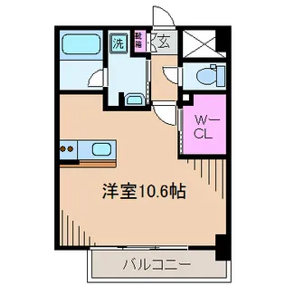 R+2【4階】の間取り