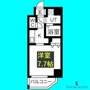 シェモア泉(旧名称:レジデンシア泉II)【4階】の間取り