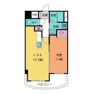 Ceres平針【5階】の間取り