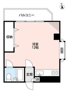 シャルール浅間町【2階】の間取り