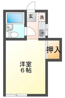 ホワイトコート【1階】の間取り