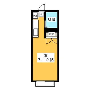 エステートピア高木【2階】の間取り