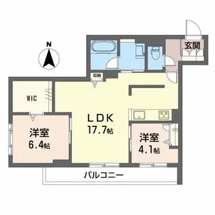 ピアヌーラ山根町(BELS認証)【2階】の間取り