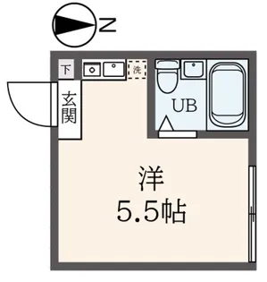 グリーンヒル上大岡A【2階】の間取り