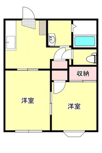 コートミディー【2階】の間取り
