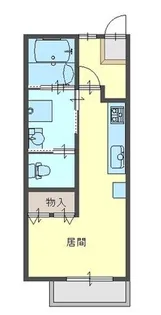 メトレス福田I【1階】の間取り