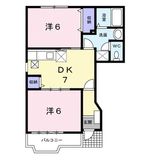 フォルム壱番館【1階】の間取り