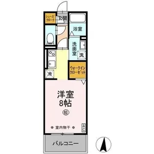 メゾンドール【2階】の間取り