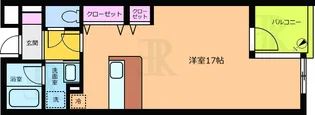 パリセード【1階】の間取り