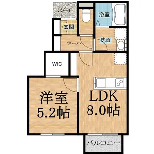 ドールヒルズI【1階】の間取り
