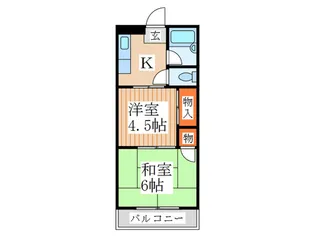 クレ―ルマンション【3階】の間取り