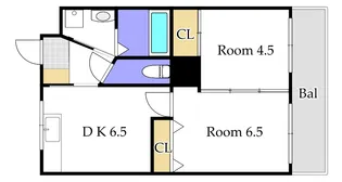 ソレイユ今【3階】の間取り