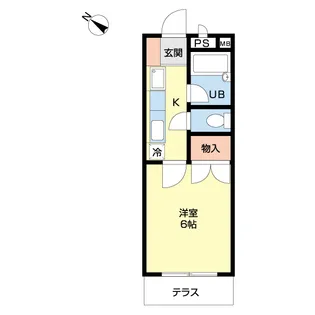 パン・ロッシュ【1階】の間取り