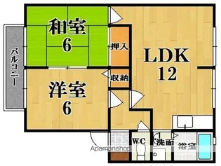 ウィンディア21A棟【2階】の間取り