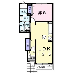 ドルフ・レーベン II【1階】の間取り