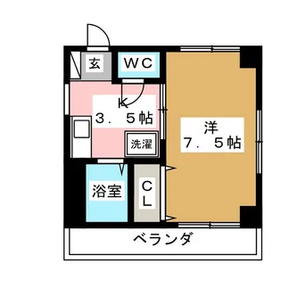 高橋ビル【2階】の間取り