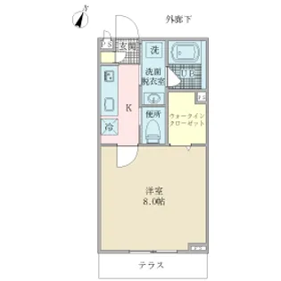 ラビスタ【3階】の間取り