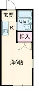 プリンスハイツ【1階】の間取り