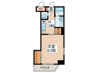 山本ビル【2階】の間取り